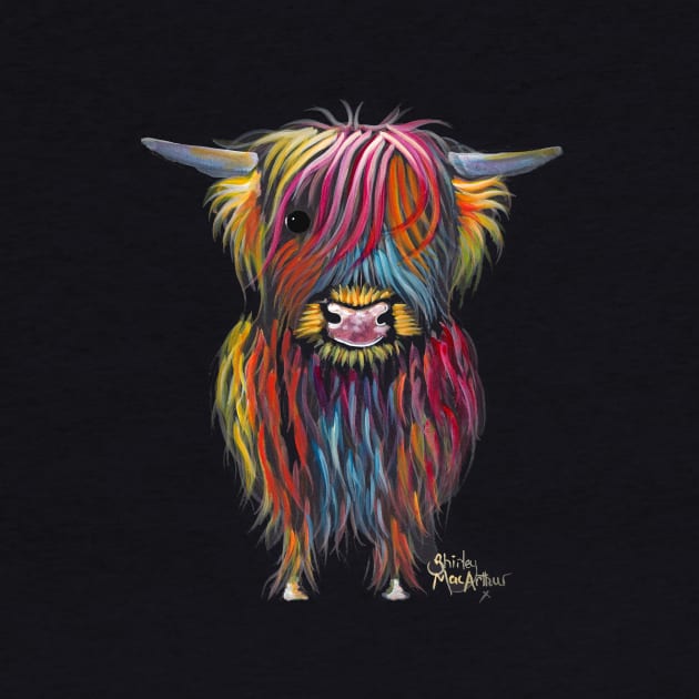 Scottish Highland Cow ' THe BRaVe ONe ' by Shirley MacArthur by ShirleyMac
